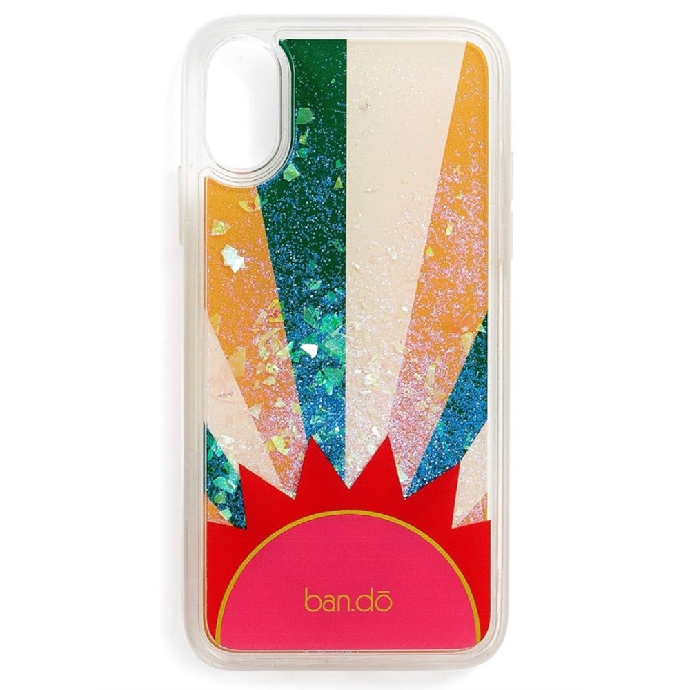 ban.do Glitter Bomb iPhone X/XS Phone Case, Sunburst